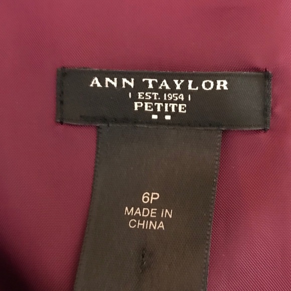 Ann Taylor Petites Ruched Waist Sleeveless Dress - Picture 7 of 8